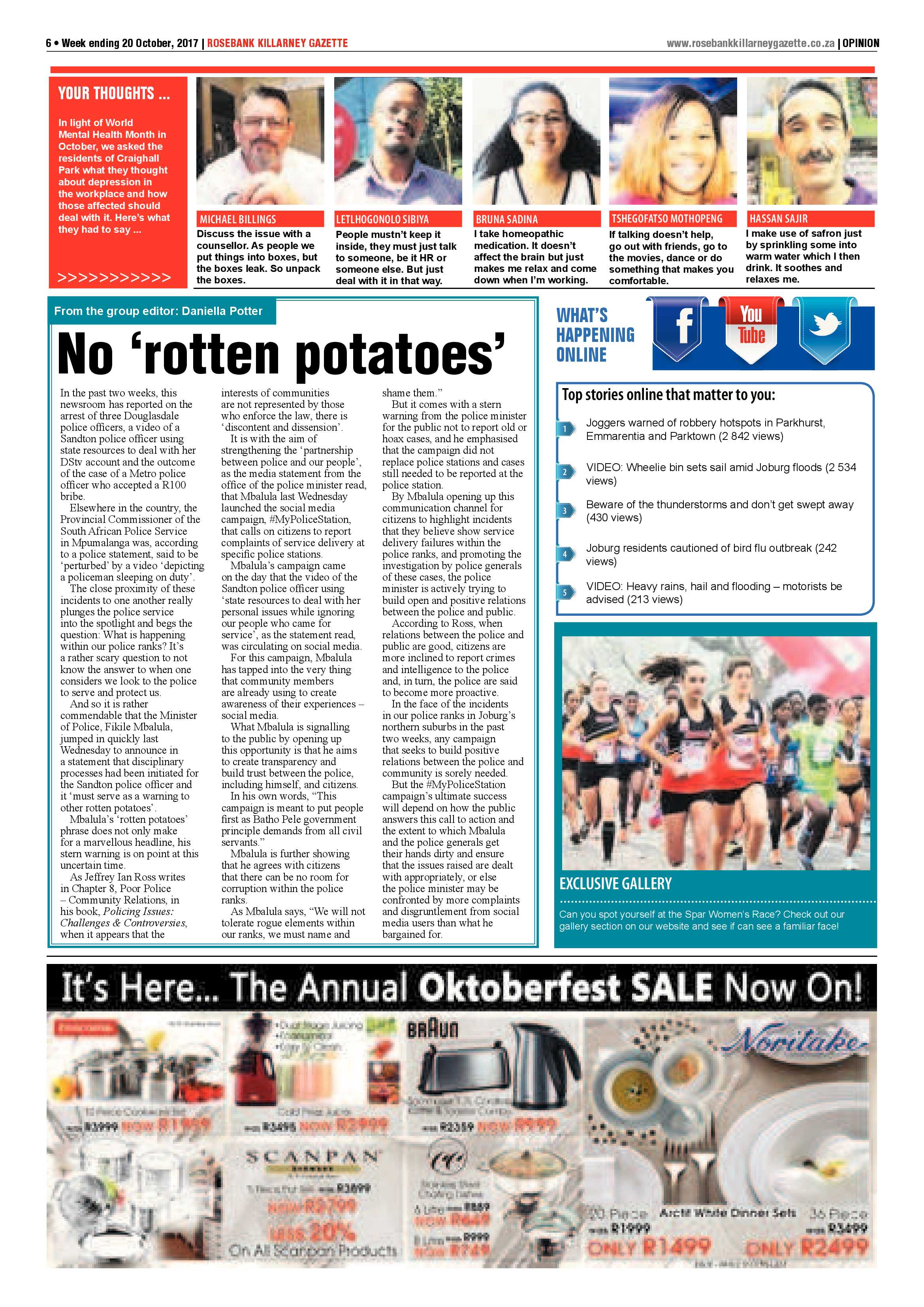 Rosebank Killarney Gazette – 20 October 2017 page 6