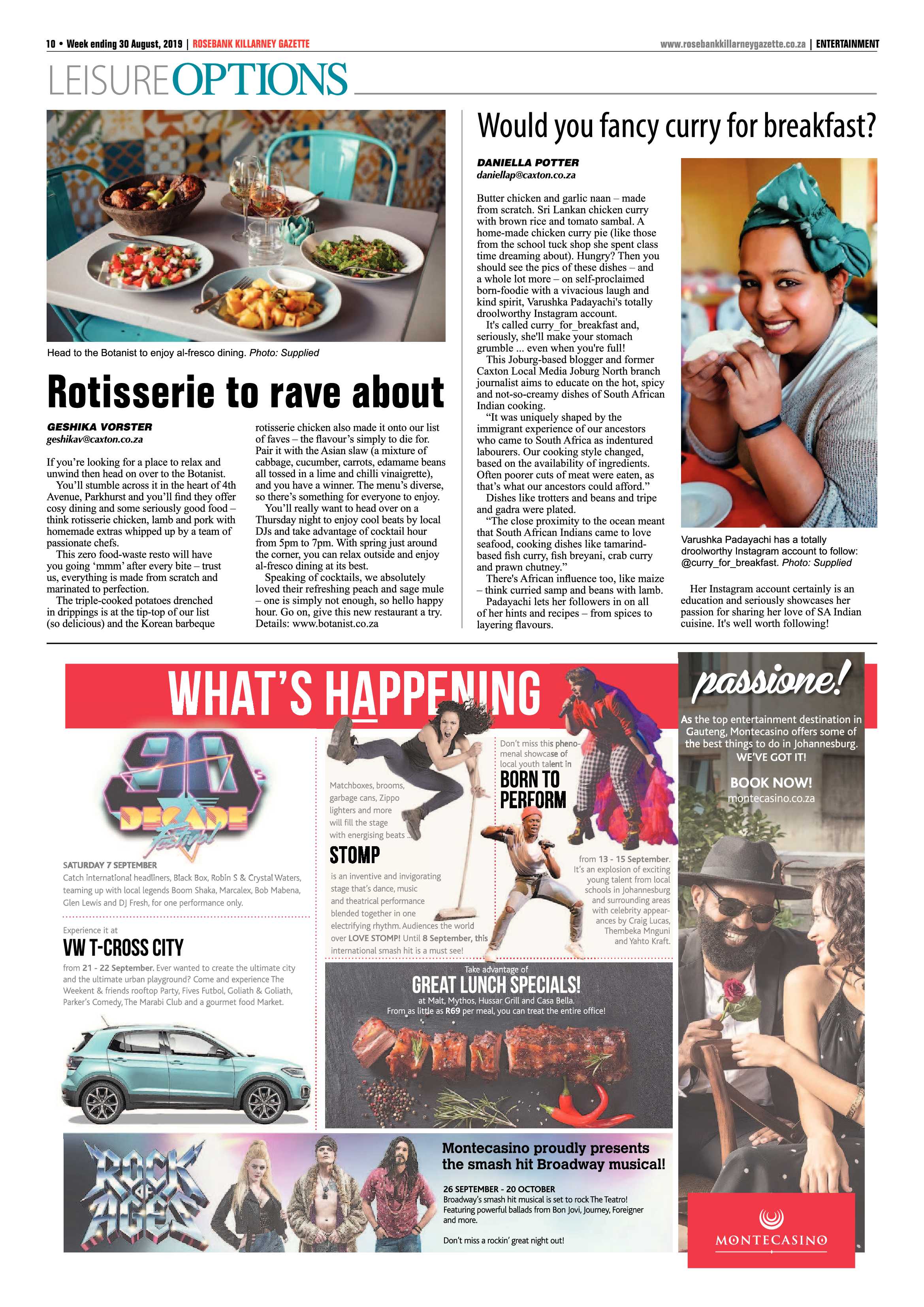 Rosebank Killarney Gazette – 30 August, 2019 page 10