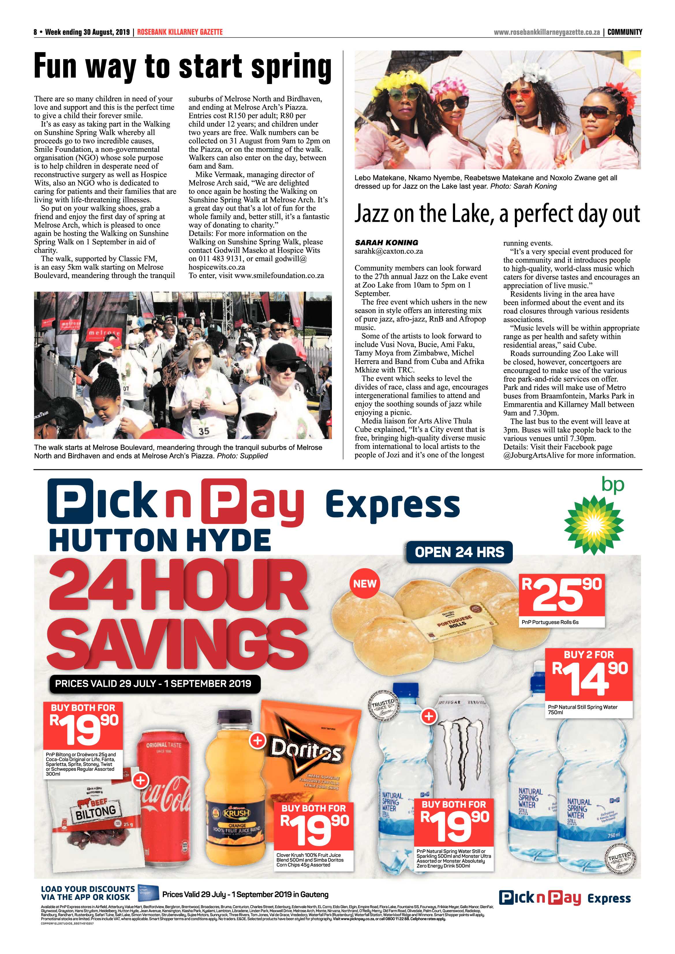 Rosebank Killarney Gazette – 30 August, 2019 page 8