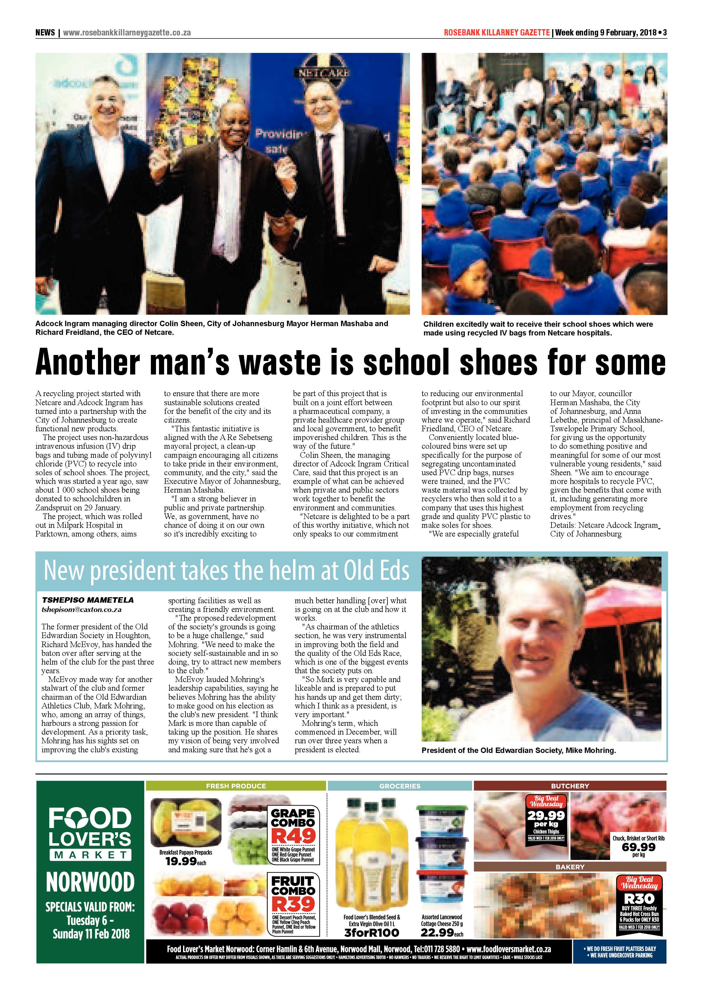 Rosebank Killarney Gazette 9 Feb 2018 page 3