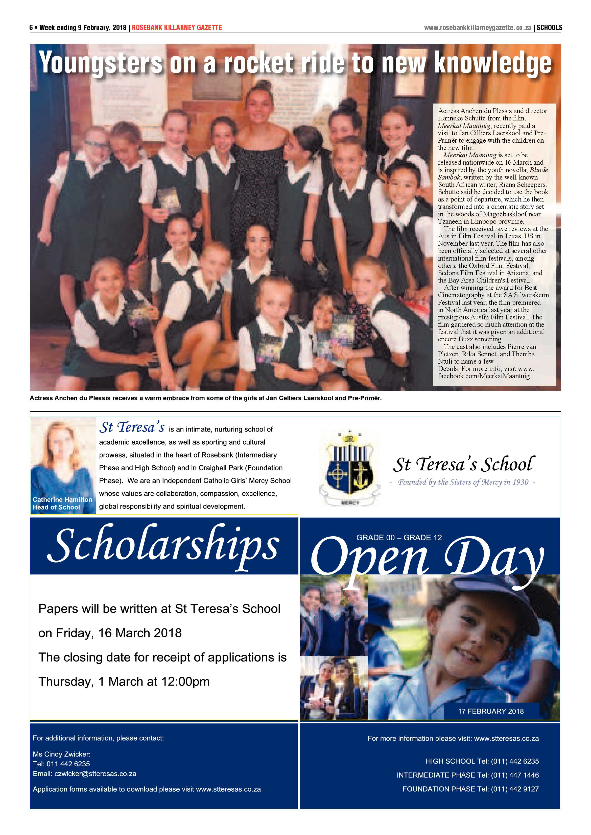 Rosebank Killarney Gazette 9 Feb 2018 page 6