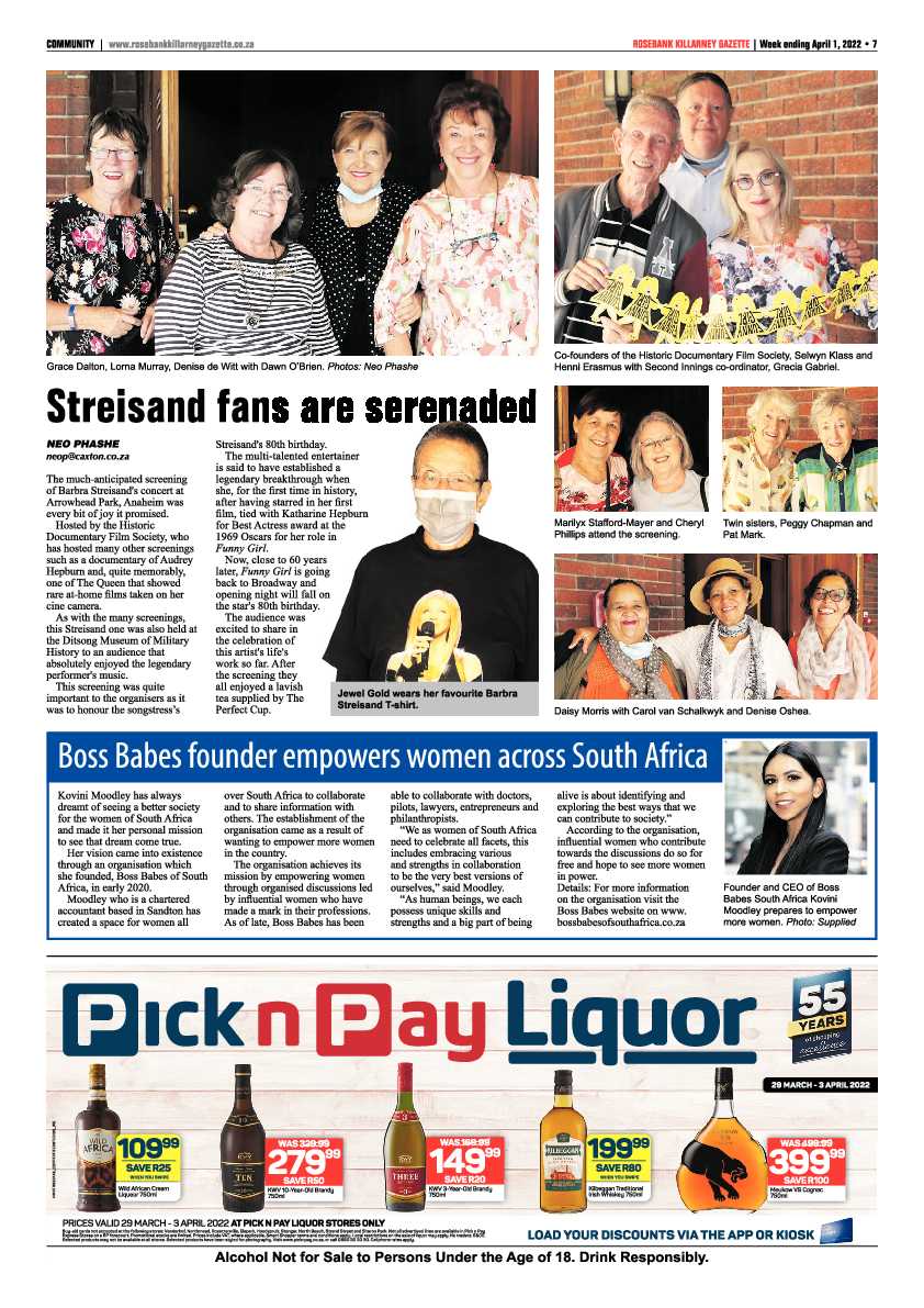 Rosebank Killarney Gazette 01 April 2022 page 7