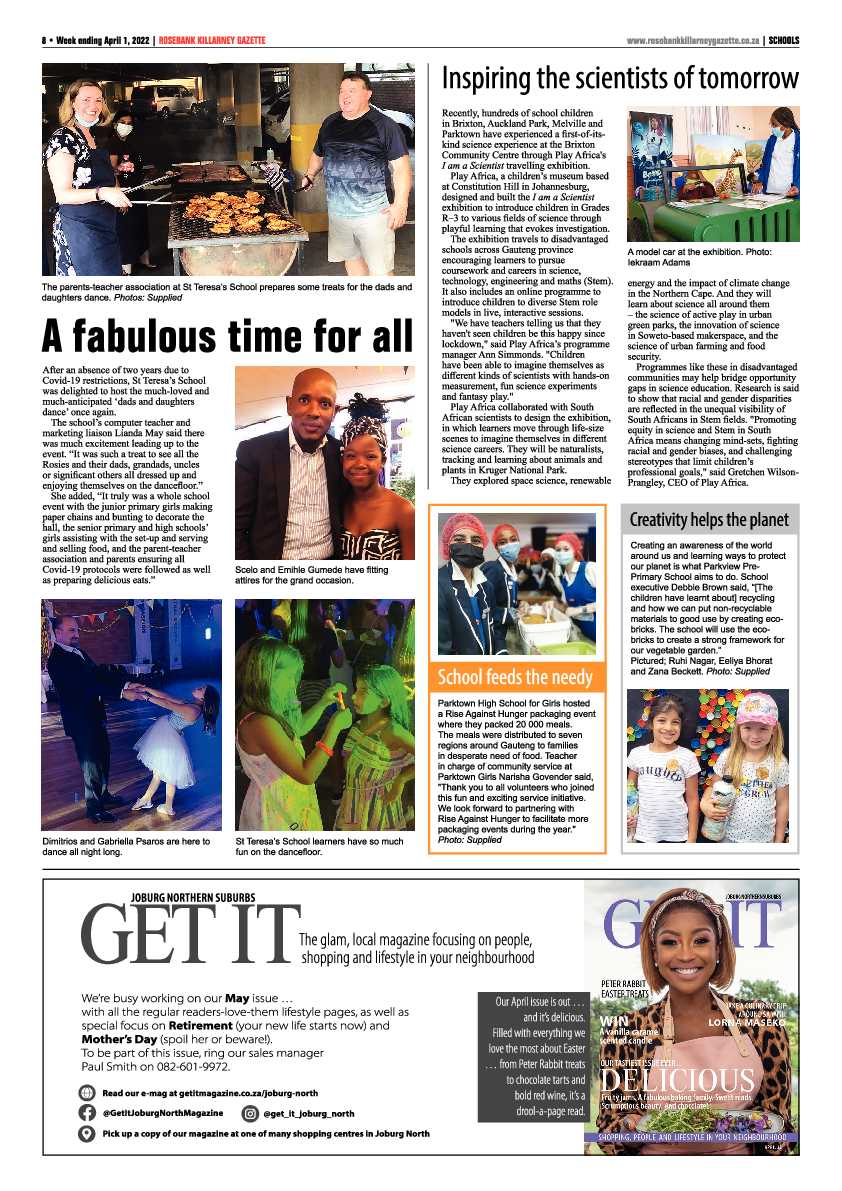 Rosebank Killarney Gazette 01 April 2022 page 8