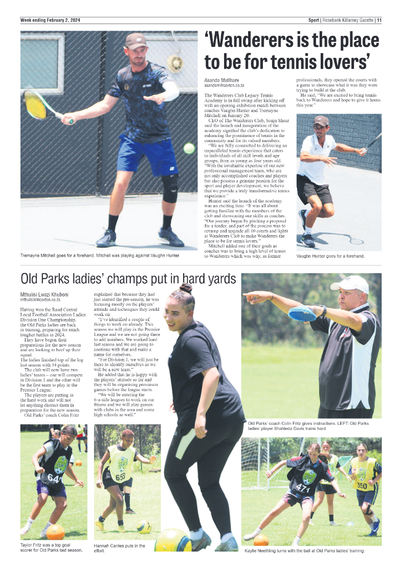 Rosebank Killarney Gazette 02 February 2024 page 11