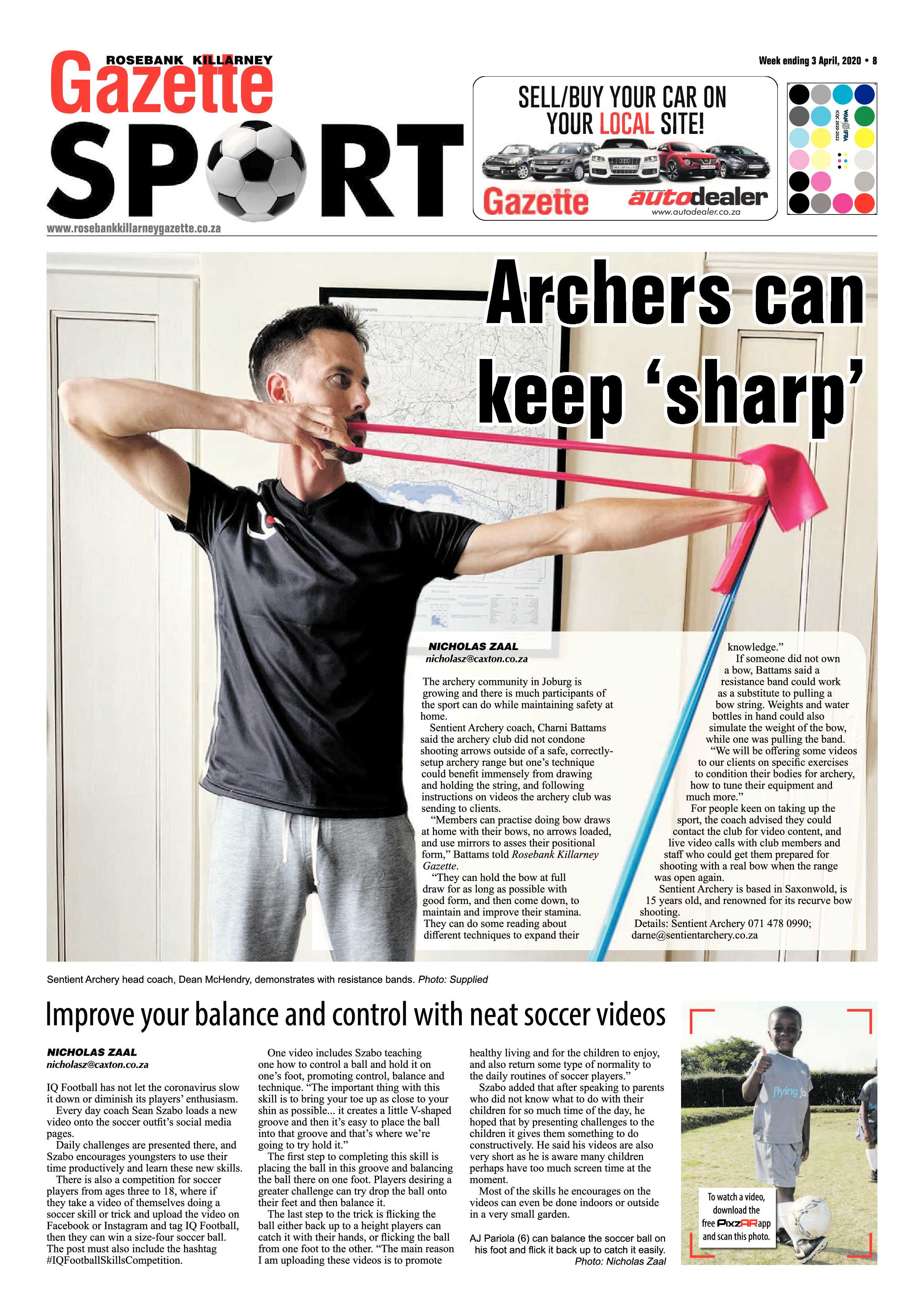 Rosebank Killarney Gazette 03 April 2020 page 8