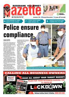 Rosebank Killarney Gazette 03 April 2020