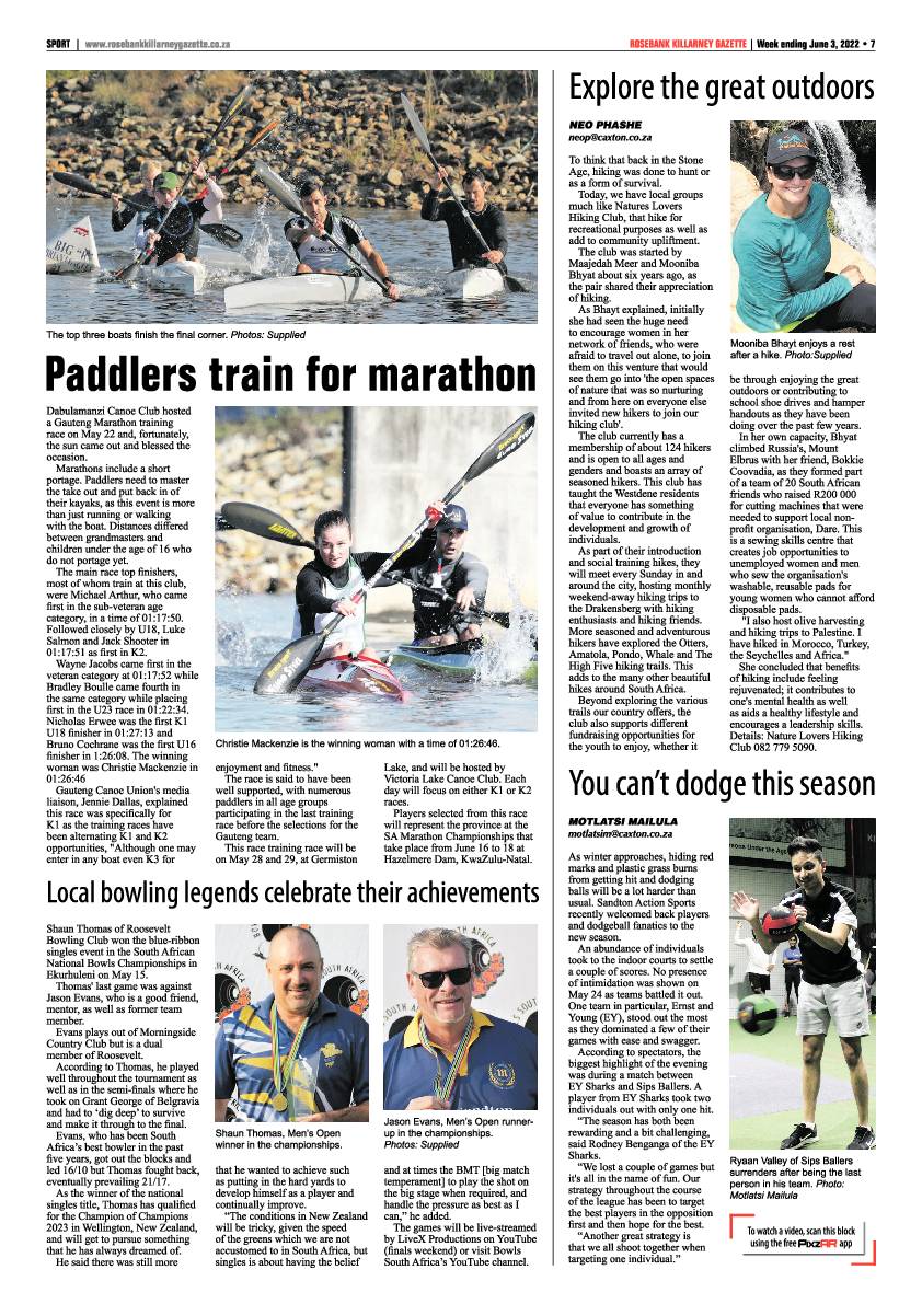Rosebank Killarney Gazette 03 June 2022 page 7