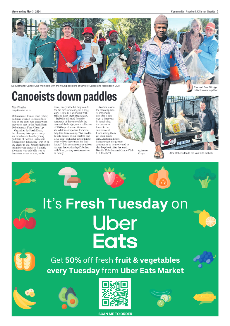 Rosebank Killarney Gazette 03 May 2024 page 7