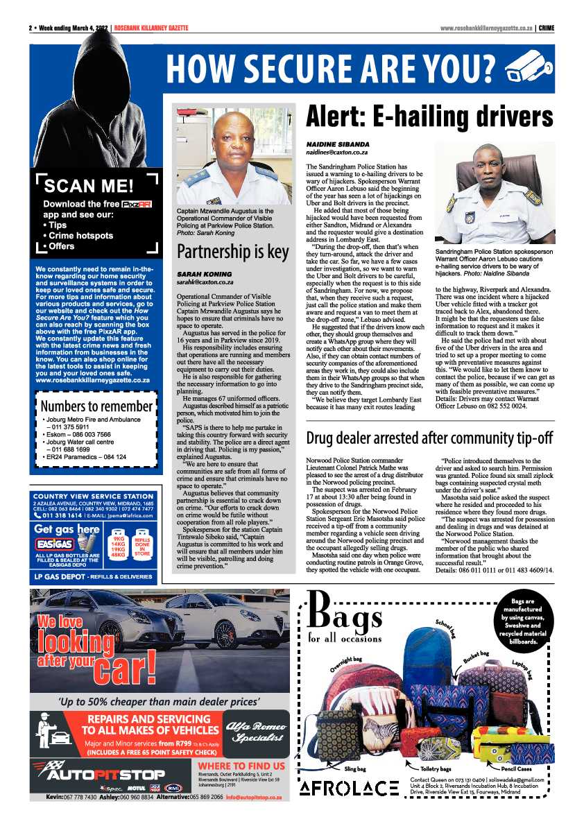 Rosebank Killarney Gazette 04 March 2022 page 2