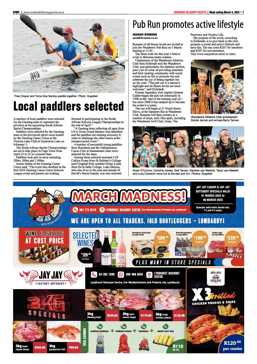 Rosebank Killarney Gazette 04 March 2022 page 7