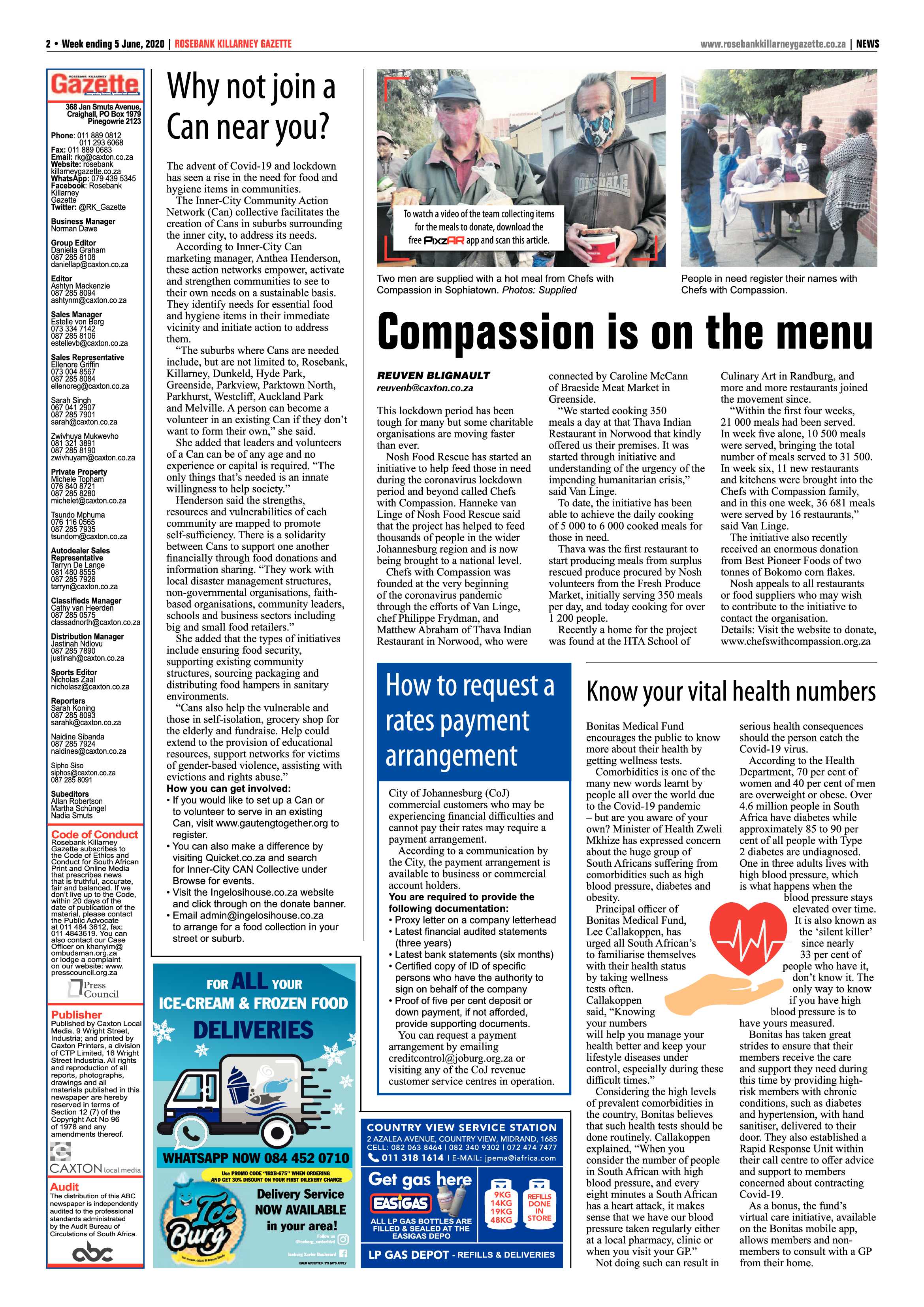 Rosebank Kilarney Gazette 05 June 2020 page 2