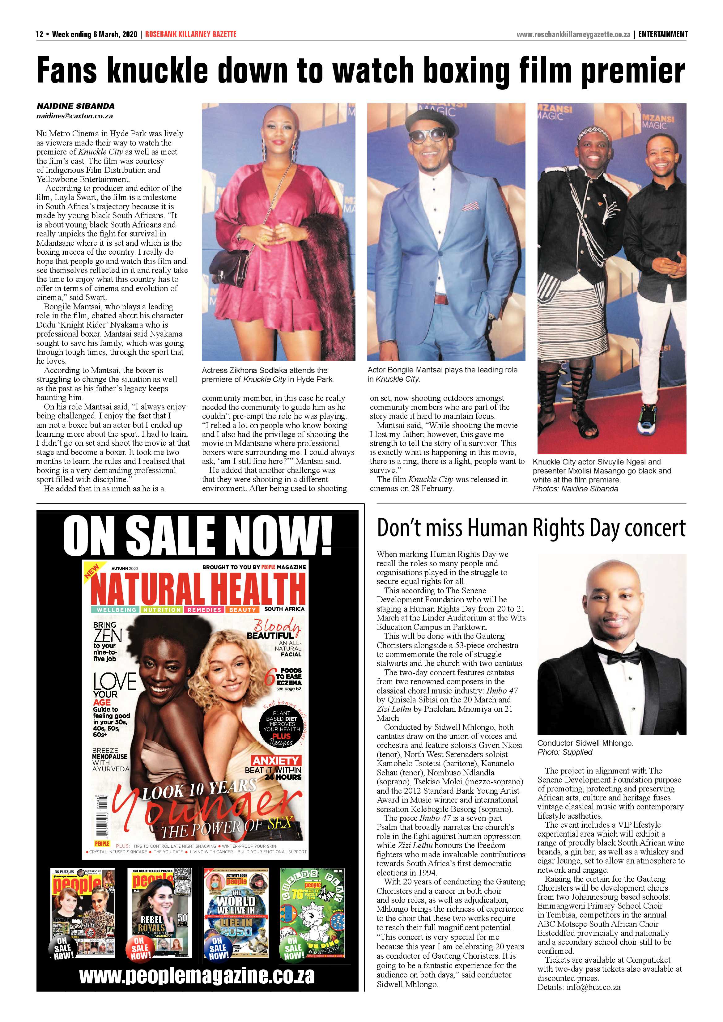 Rosebank Killarney Gazette 06 March 2020 page 11