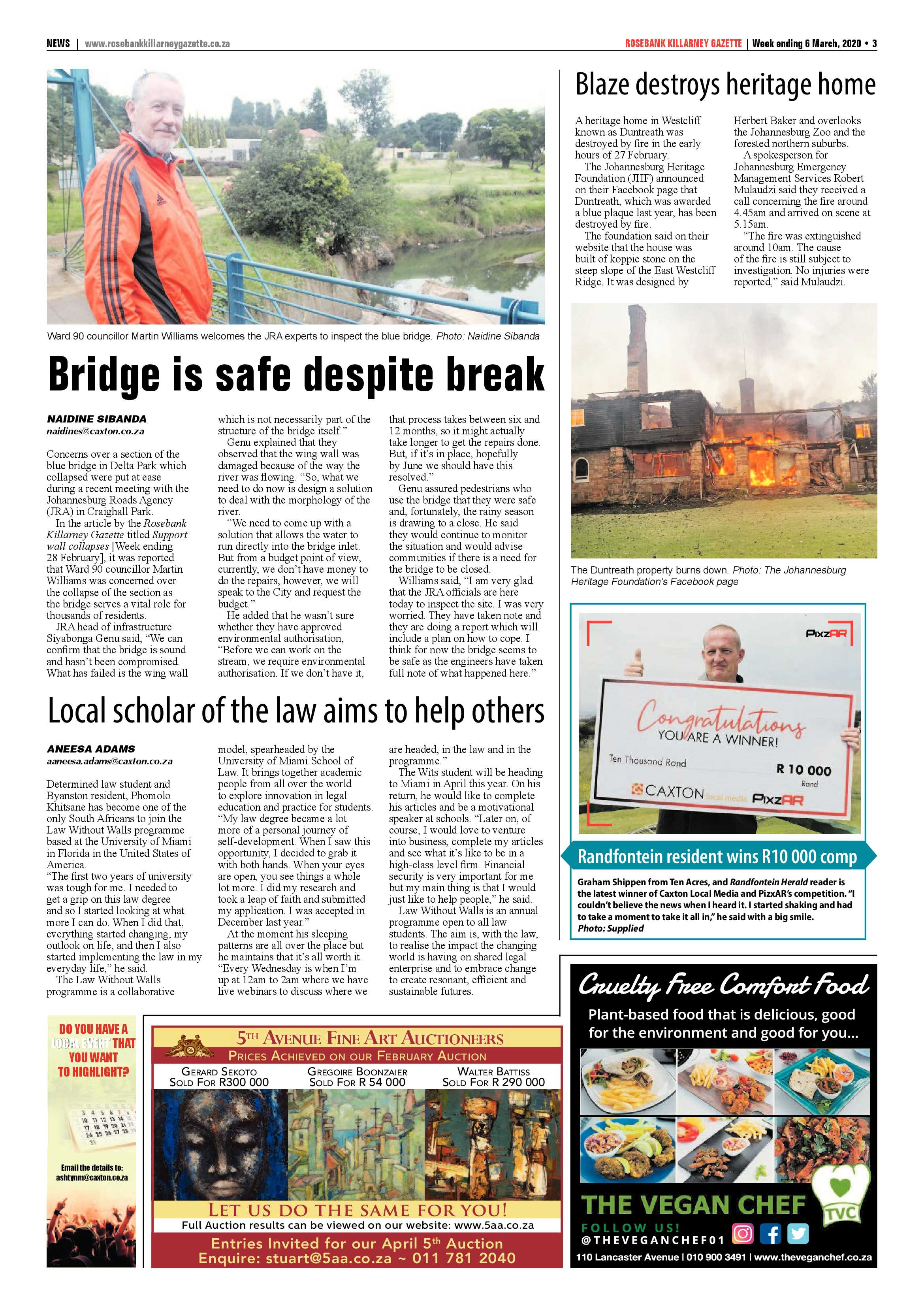 Rosebank Killarney Gazette 06 March 2020 page 3