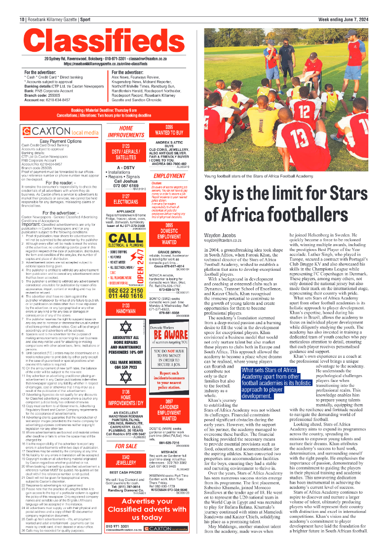 Rosebank Killarney Gazette 07 June 2024 page 10