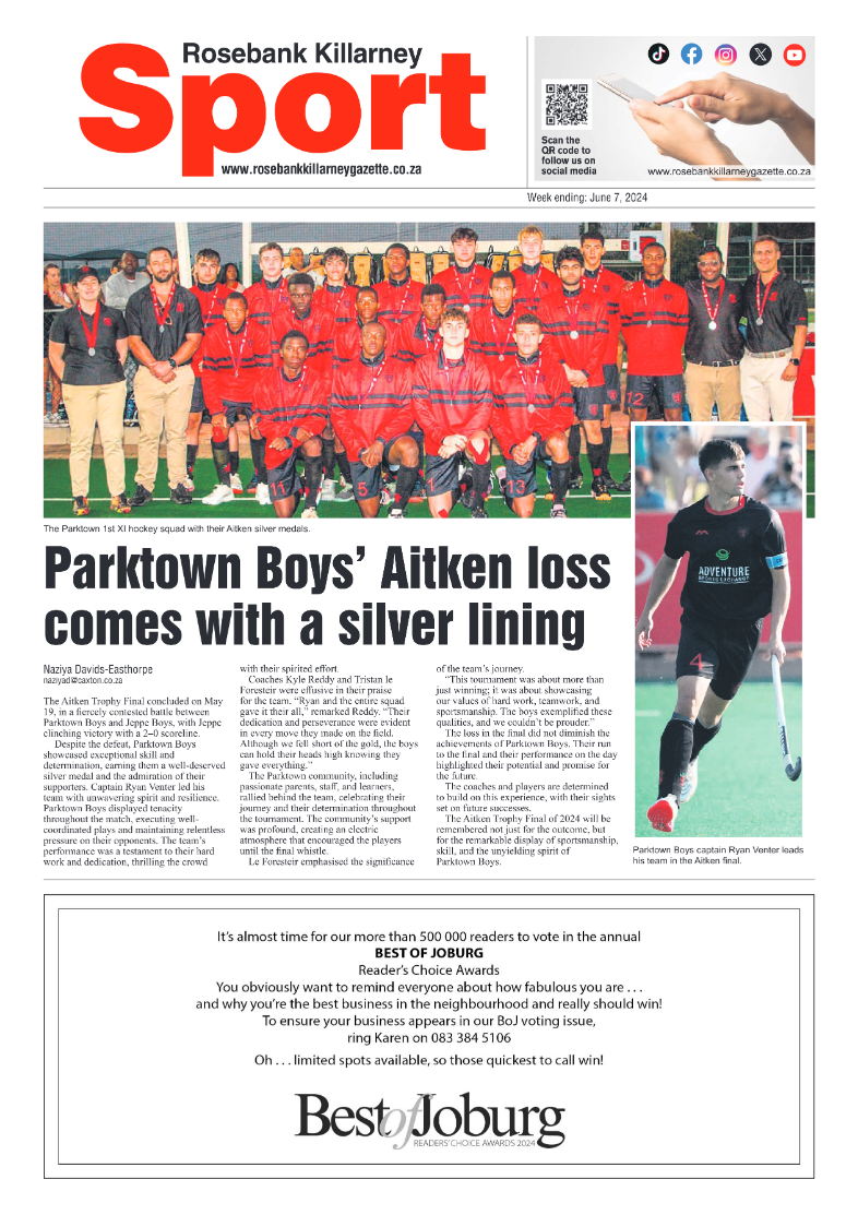 Rosebank Killarney Gazette 07 June 2024 page 12