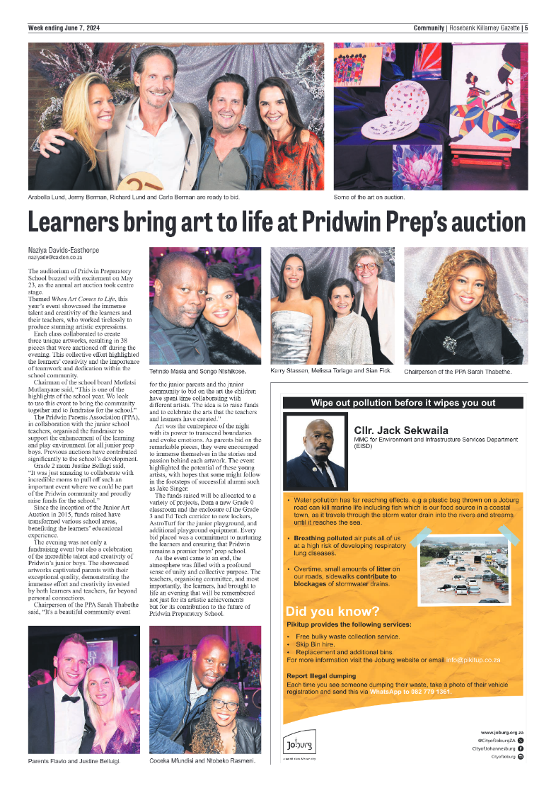 Rosebank Killarney Gazette 07 June 2024 page 5