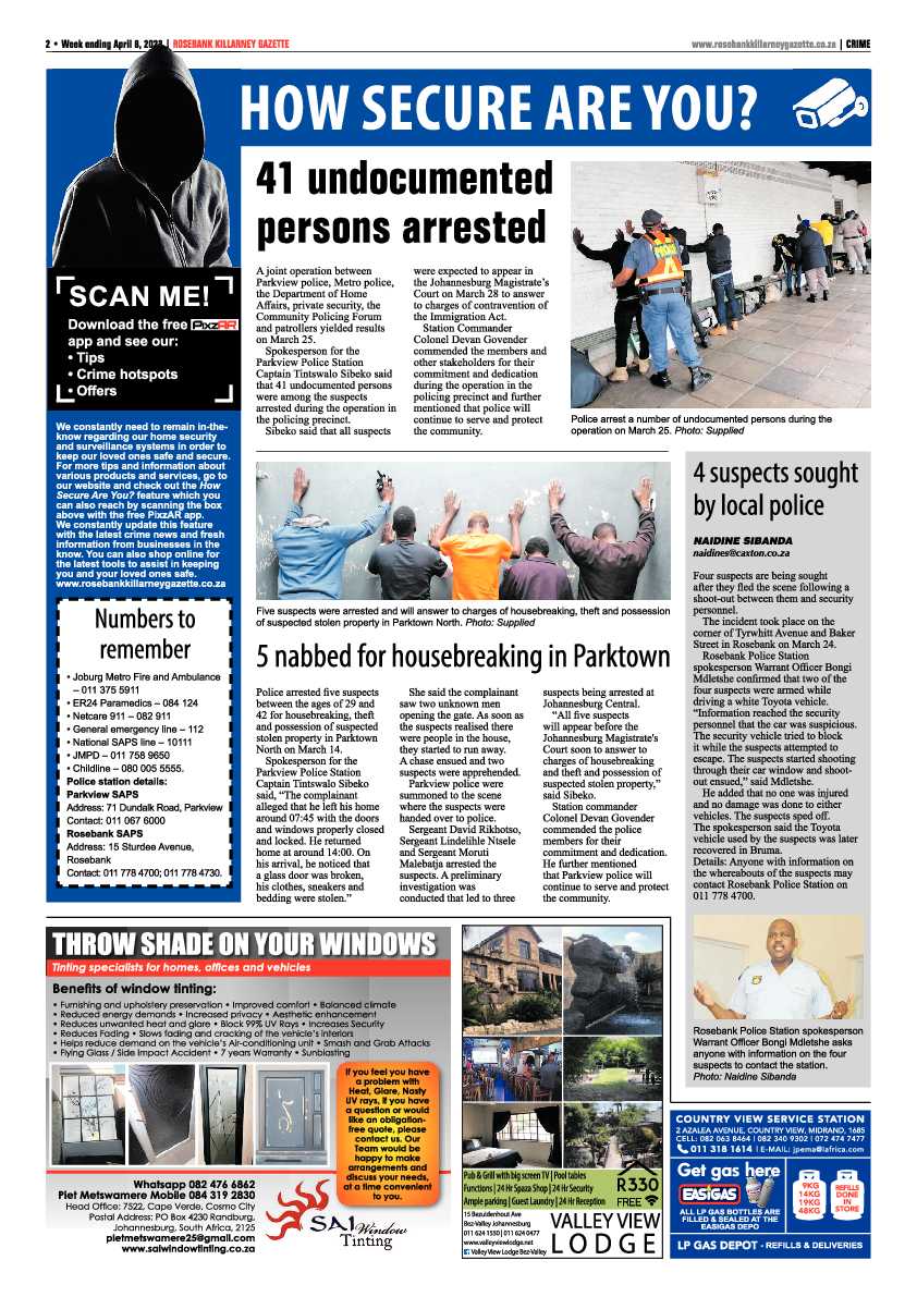 Rosebank Killarney Gazette 08 April 2022 page 2