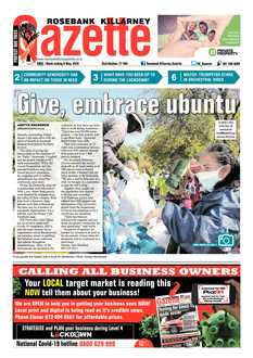 Rosebank Killarney Gazette 08 May 2020