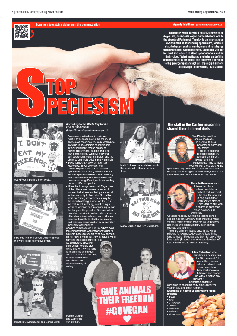 Rosebank Killarney Gazette 08 Sept 2023 page 4