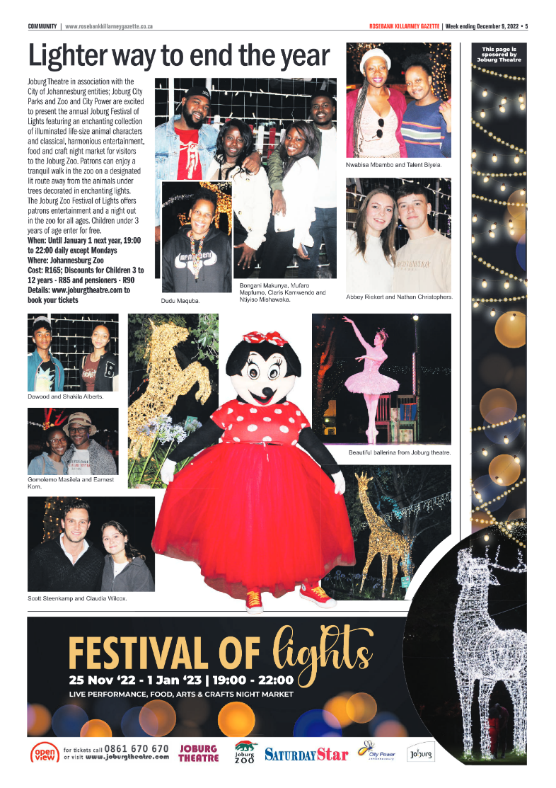 Rosebank Killarney Gazette 09 Dec 2022 page 5