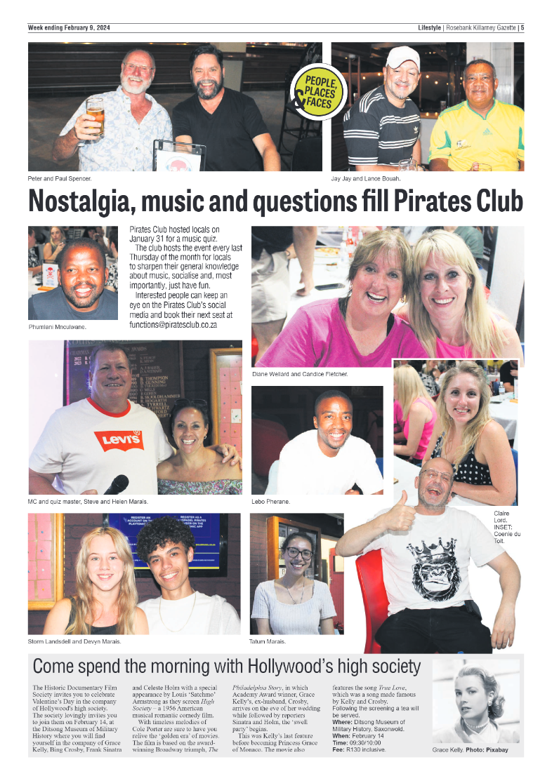 Rosebank Killarney Gazette 09 February 2024 page 5