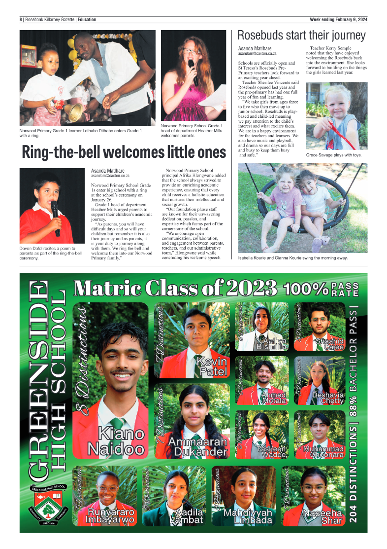 Rosebank Killarney Gazette 09 February 2024 page 8