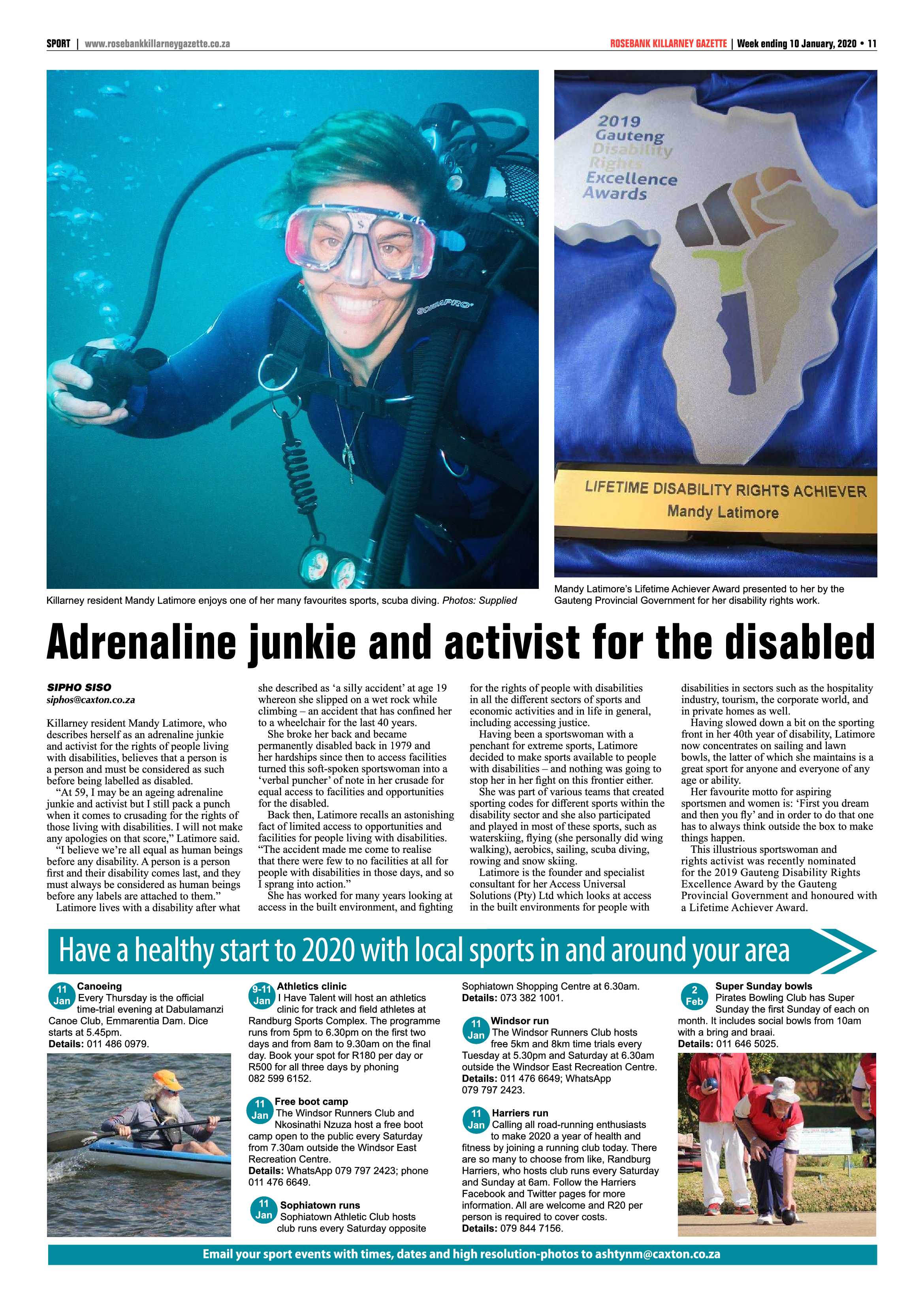 Rosebank Killarney Gazette 10 January 2020 page 11