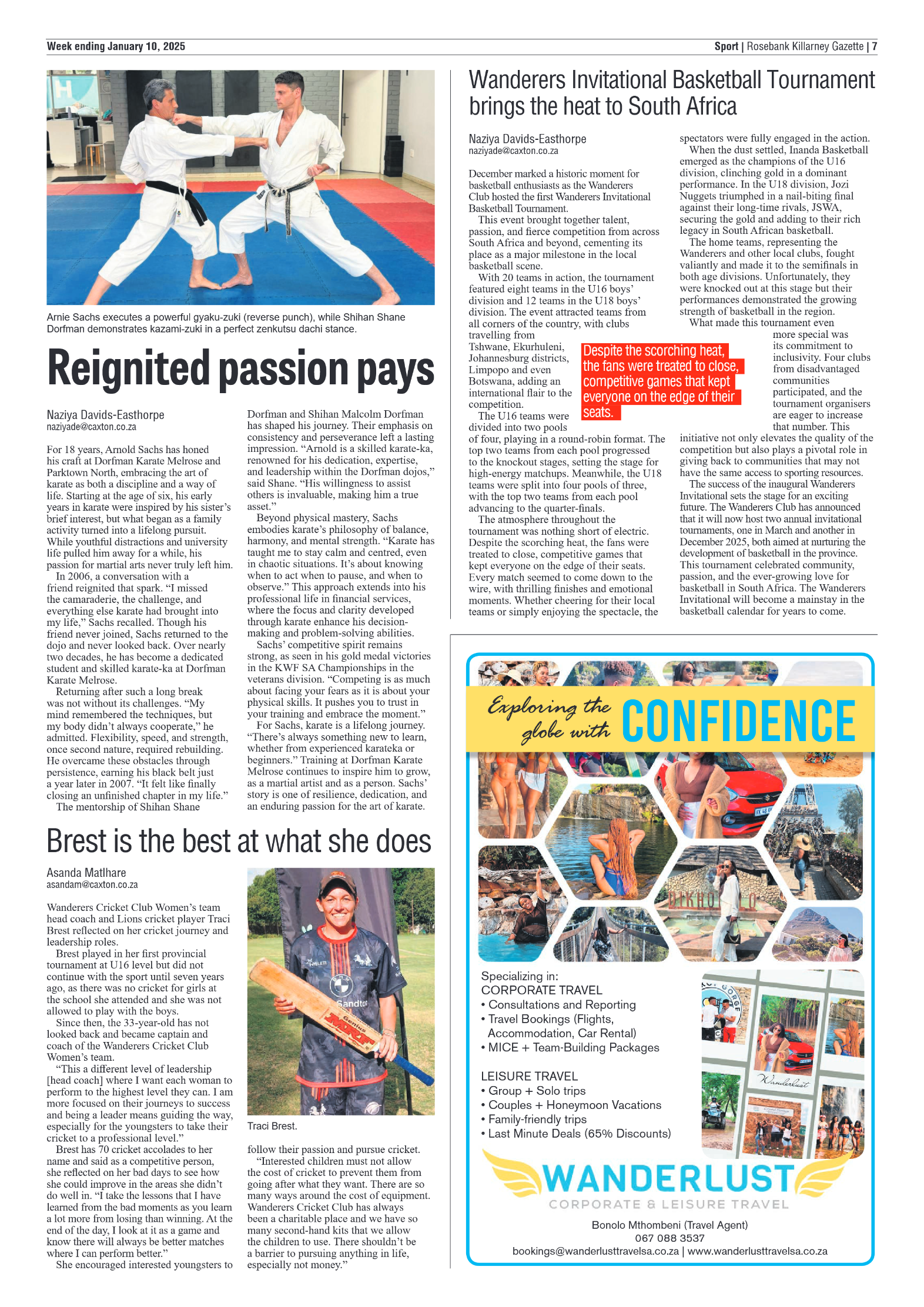 Rosebank Killarney Gazette 10 January 2025 page 7