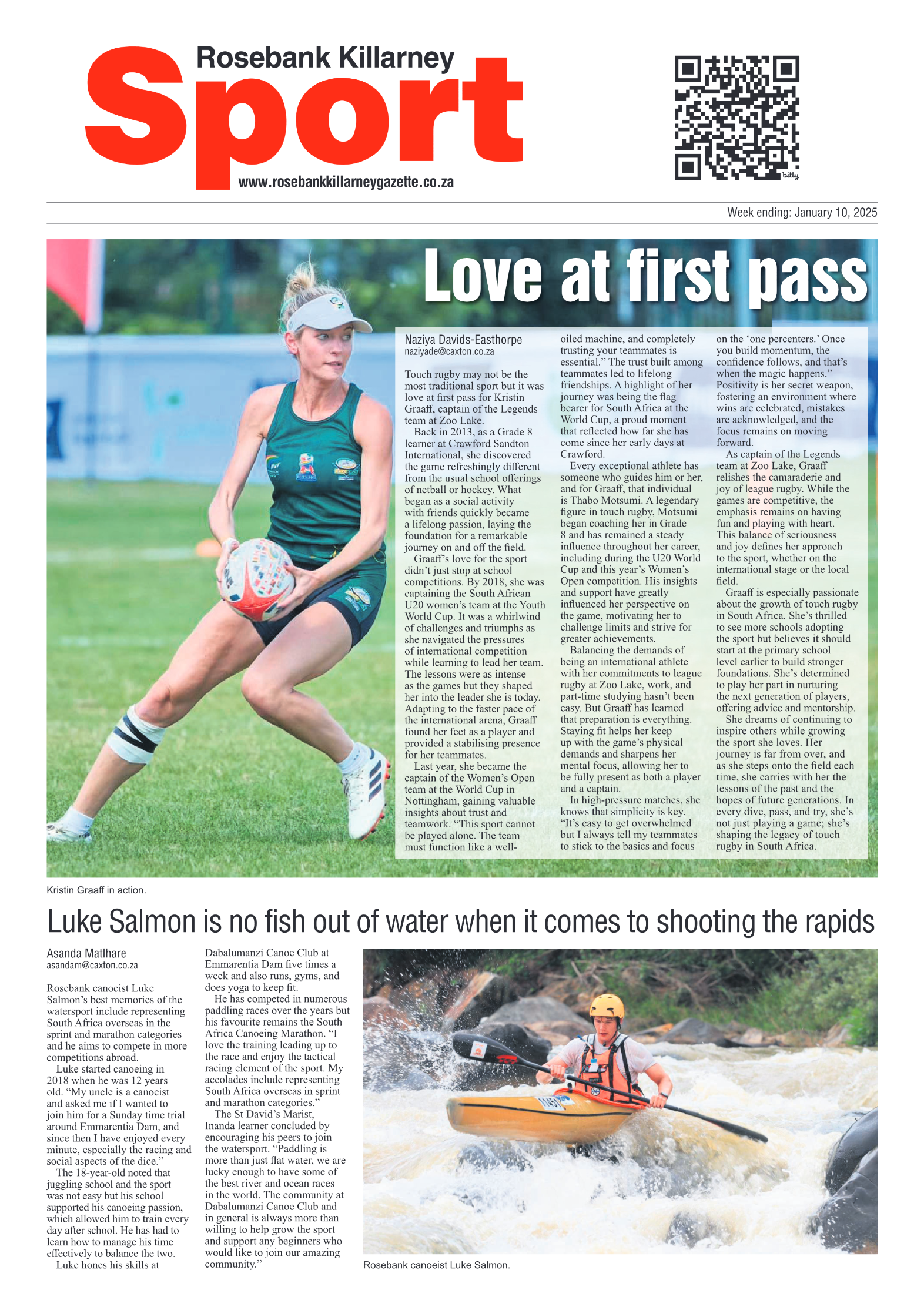 Rosebank Killarney Gazette 10 January 2025 page 8