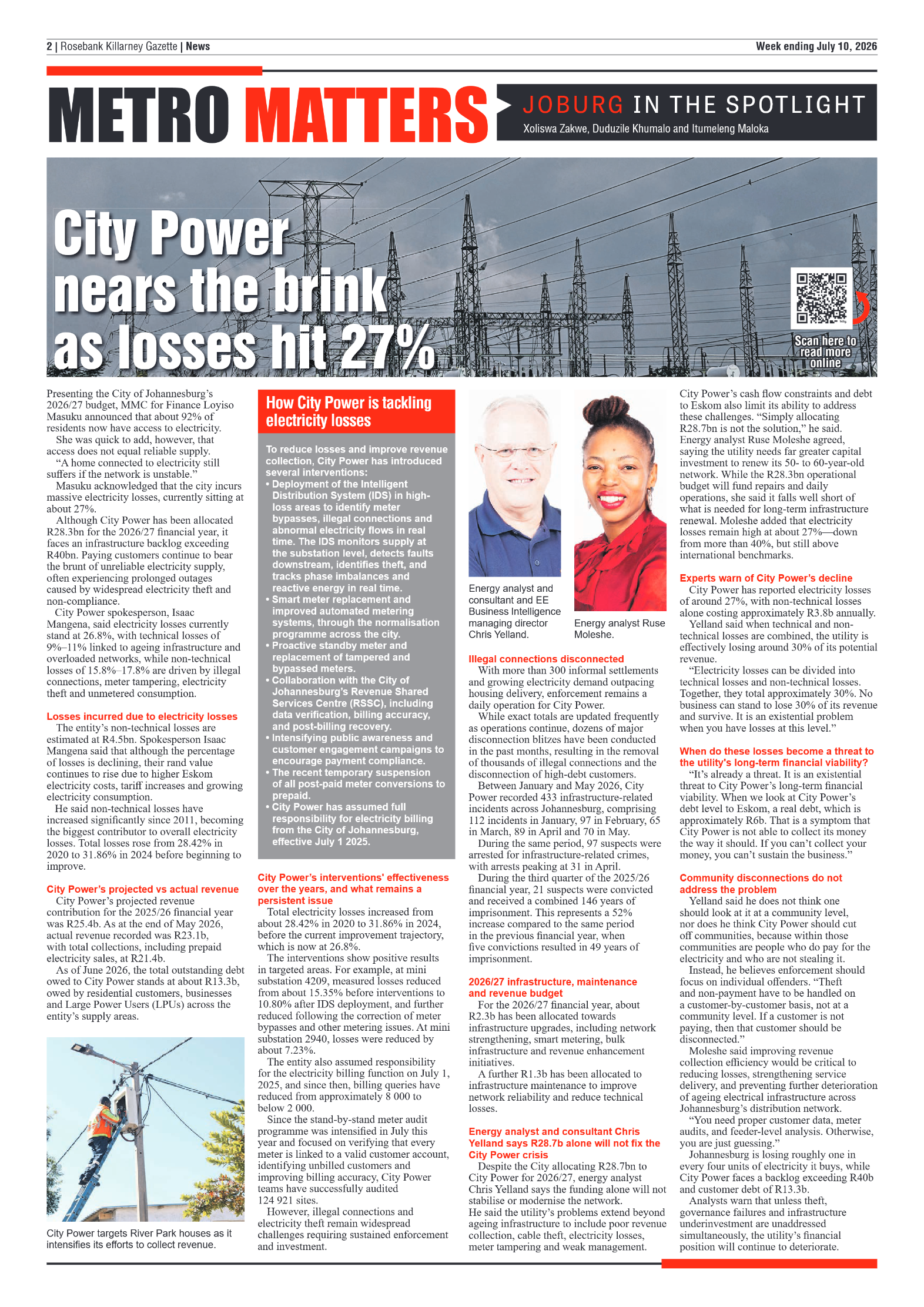 Rosebank Killarney Gazette 10 July 2026 page 2
