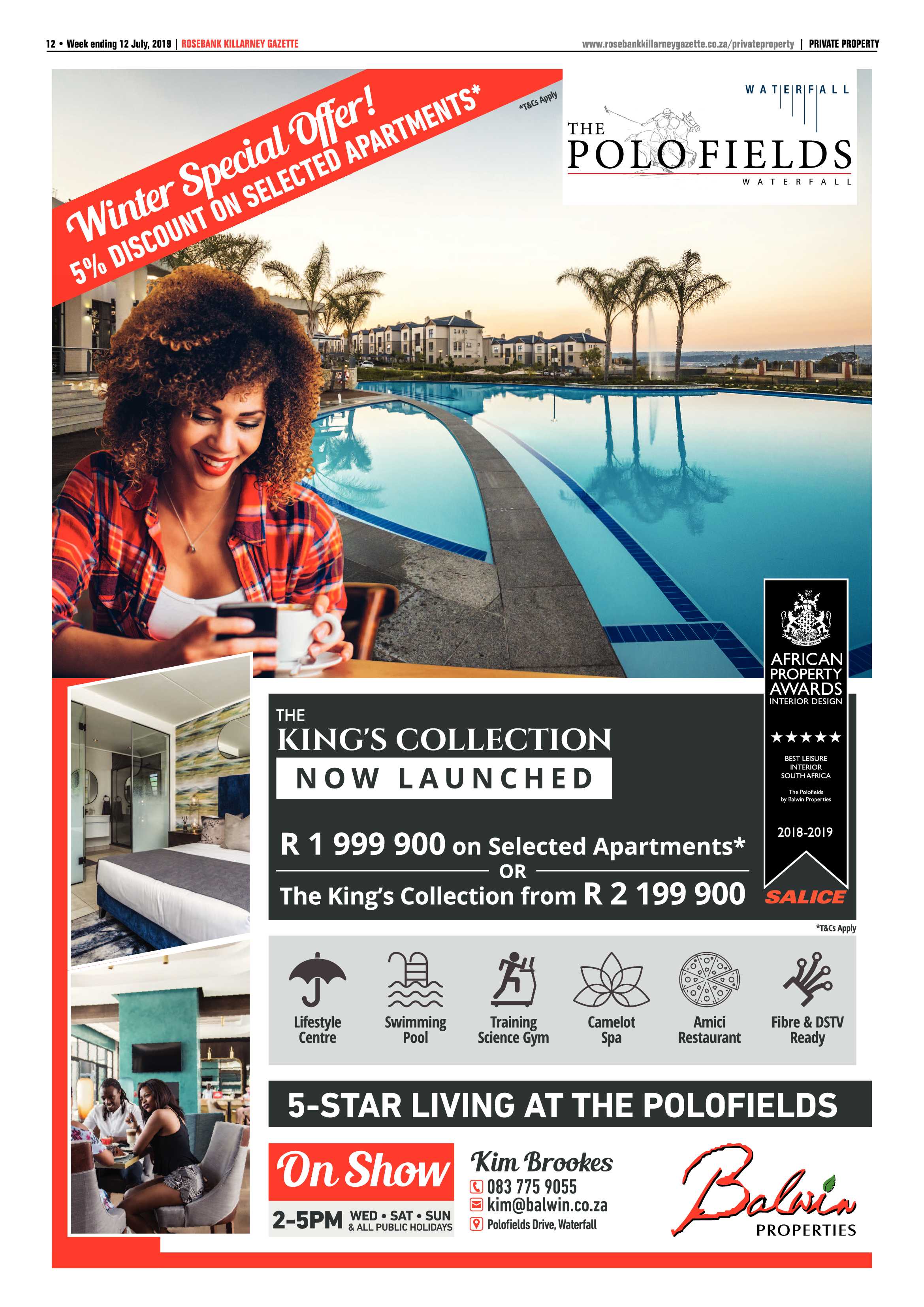 Rosebank Killarney Gazette 10 July, 2019 page 12