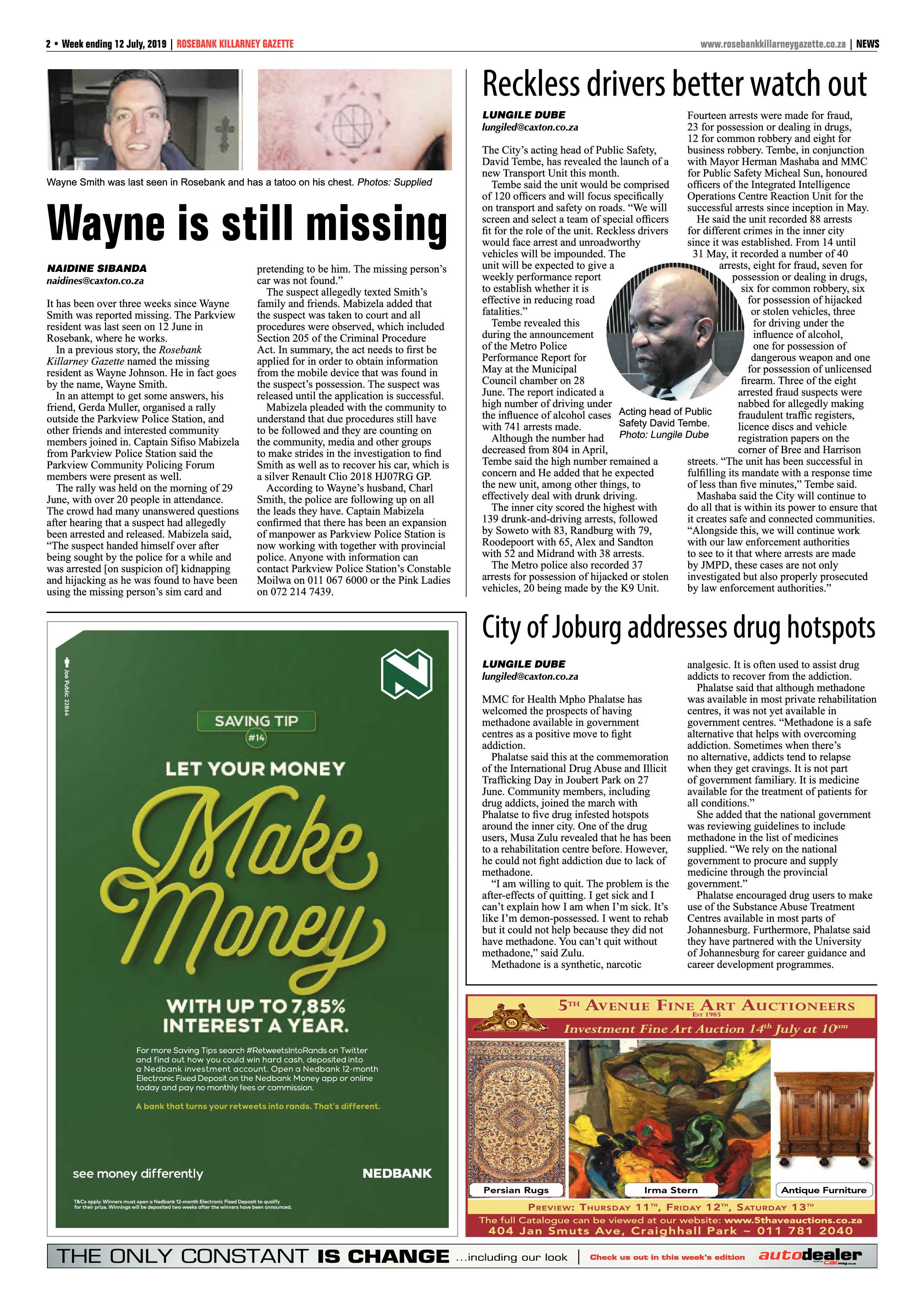Rosebank Killarney Gazette 10 July, 2019 page 2