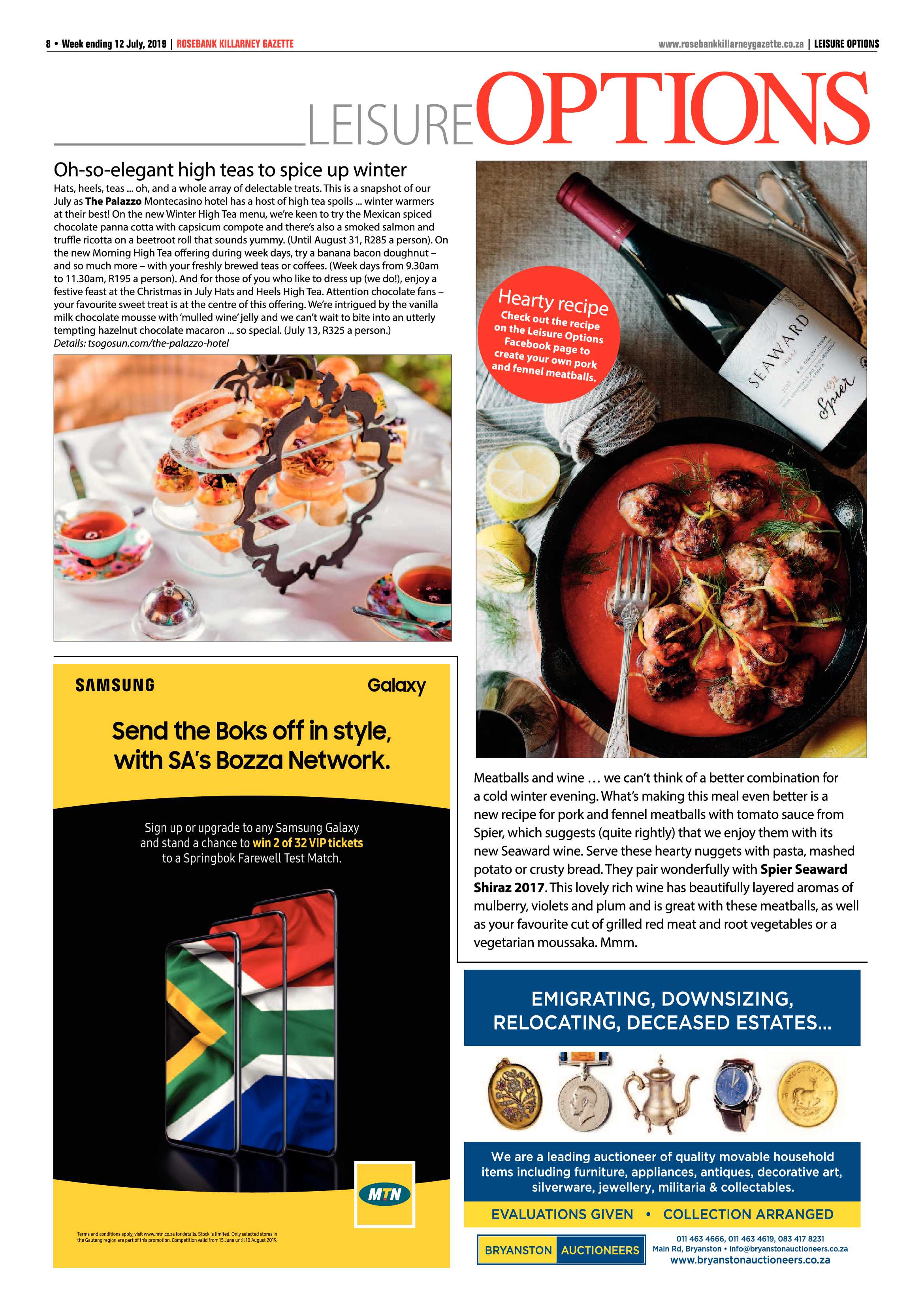 Rosebank Killarney Gazette 10 July, 2019 page 8