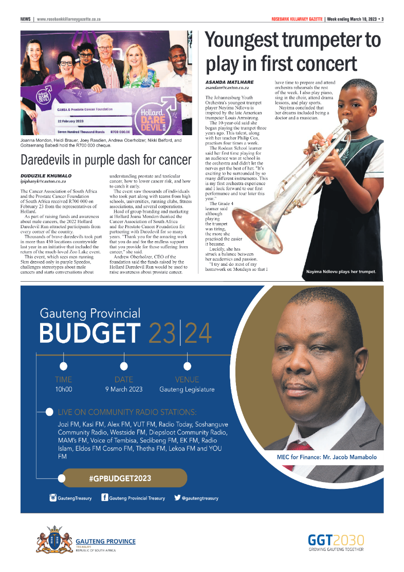 Rosebank Killarney Gazette 10 March 2023 page 3