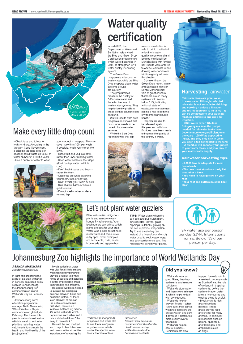 Rosebank Killarney Gazette 10 March 2023 page 5