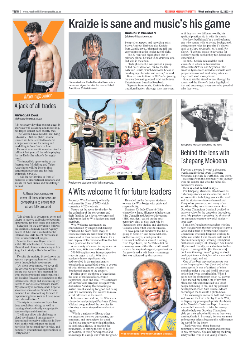 Rosebank Killarney Gazette 10 March 2023 page 9