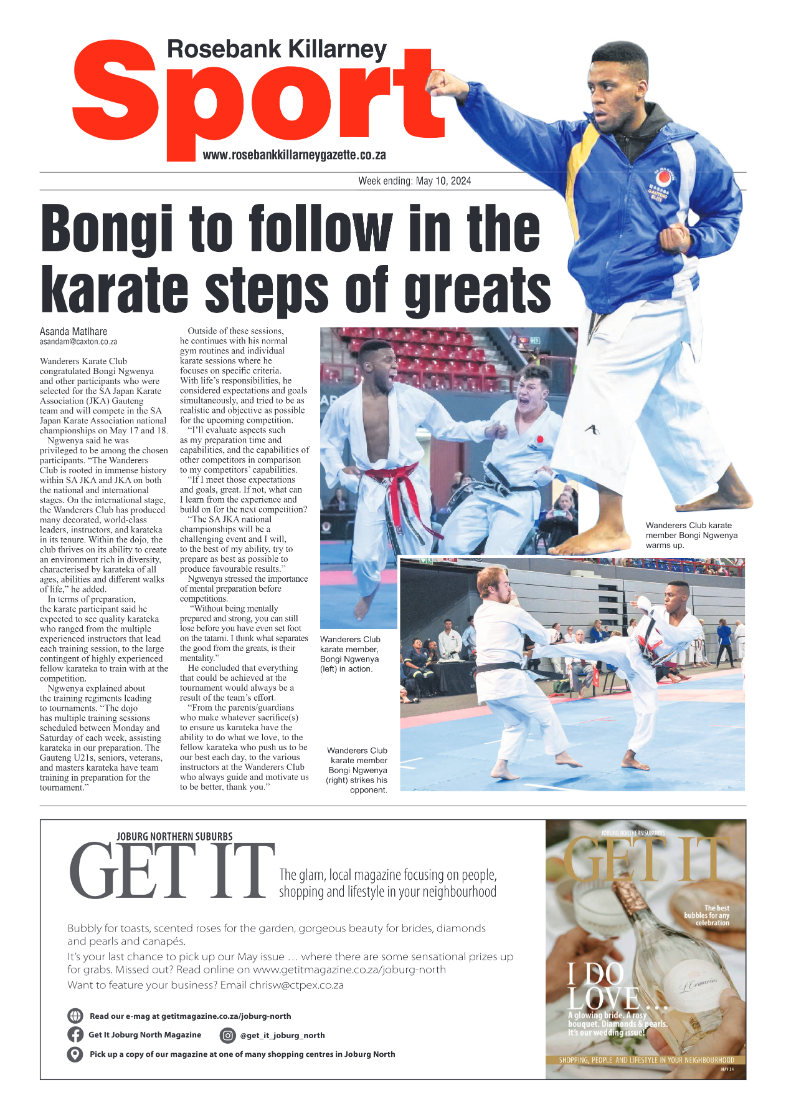 Rosebank Killarney Gazette 10 May 2024 page 12