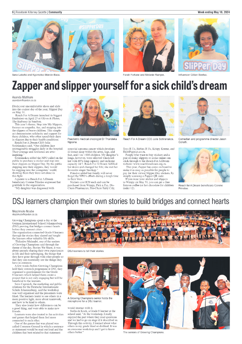 Rosebank Killarney Gazette 10 May 2024 page 6