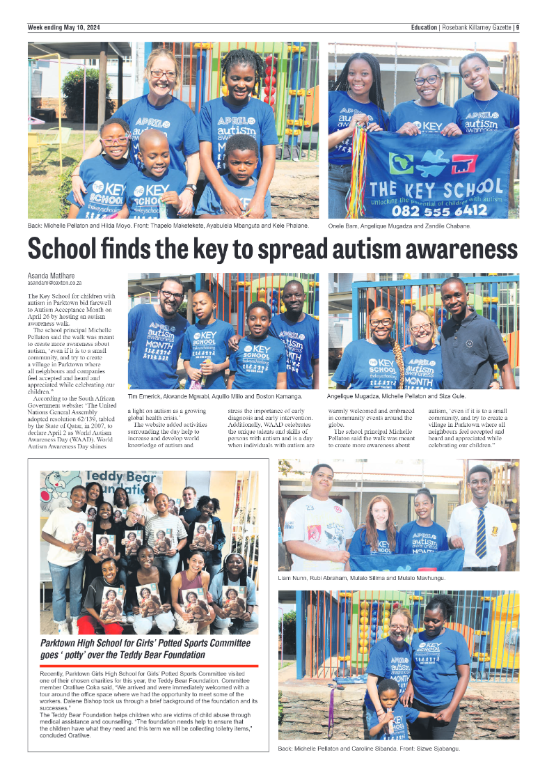 Rosebank Killarney Gazette 10 May 2024 page 9