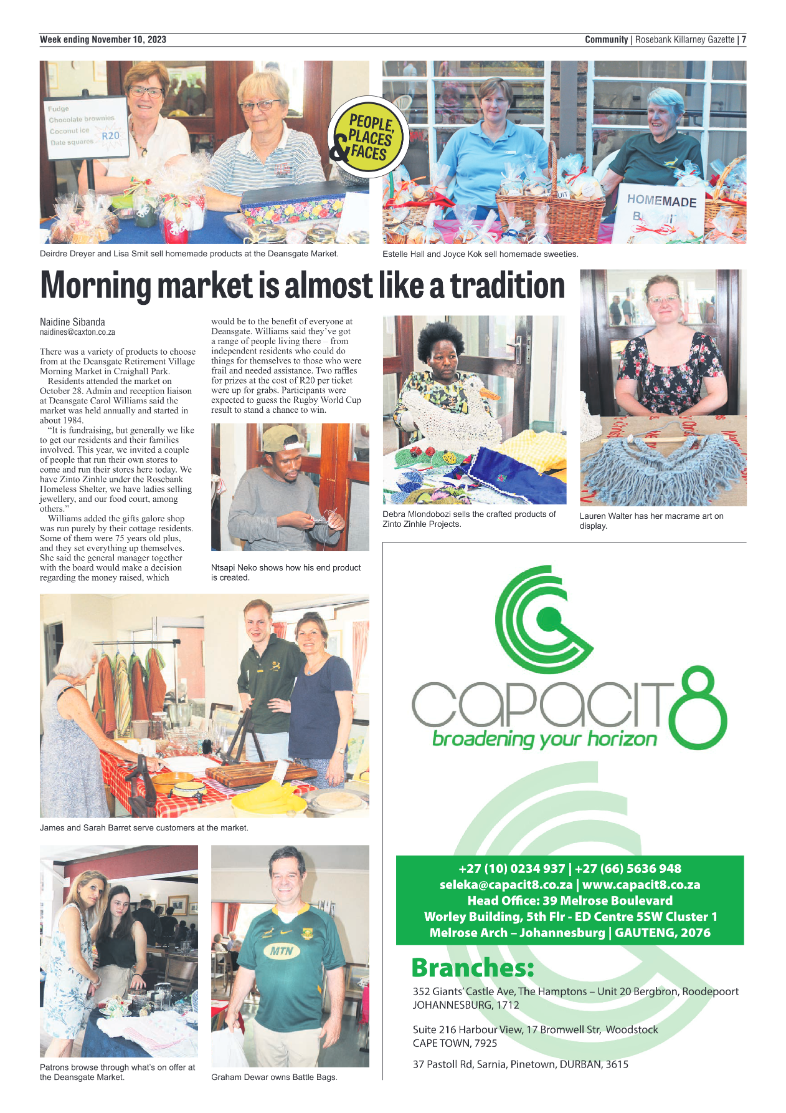Rosebank Killarney Gazette 10 November 2023 page 7