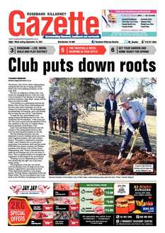 Rosebank Killarney Gazette 10 September 2021