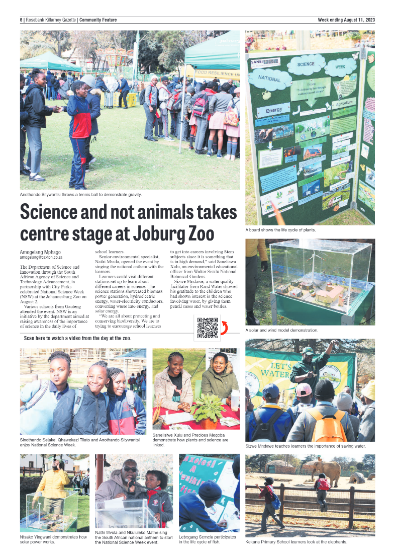 Rosebank Killarney Gazette 11 Aug 2023 page 6