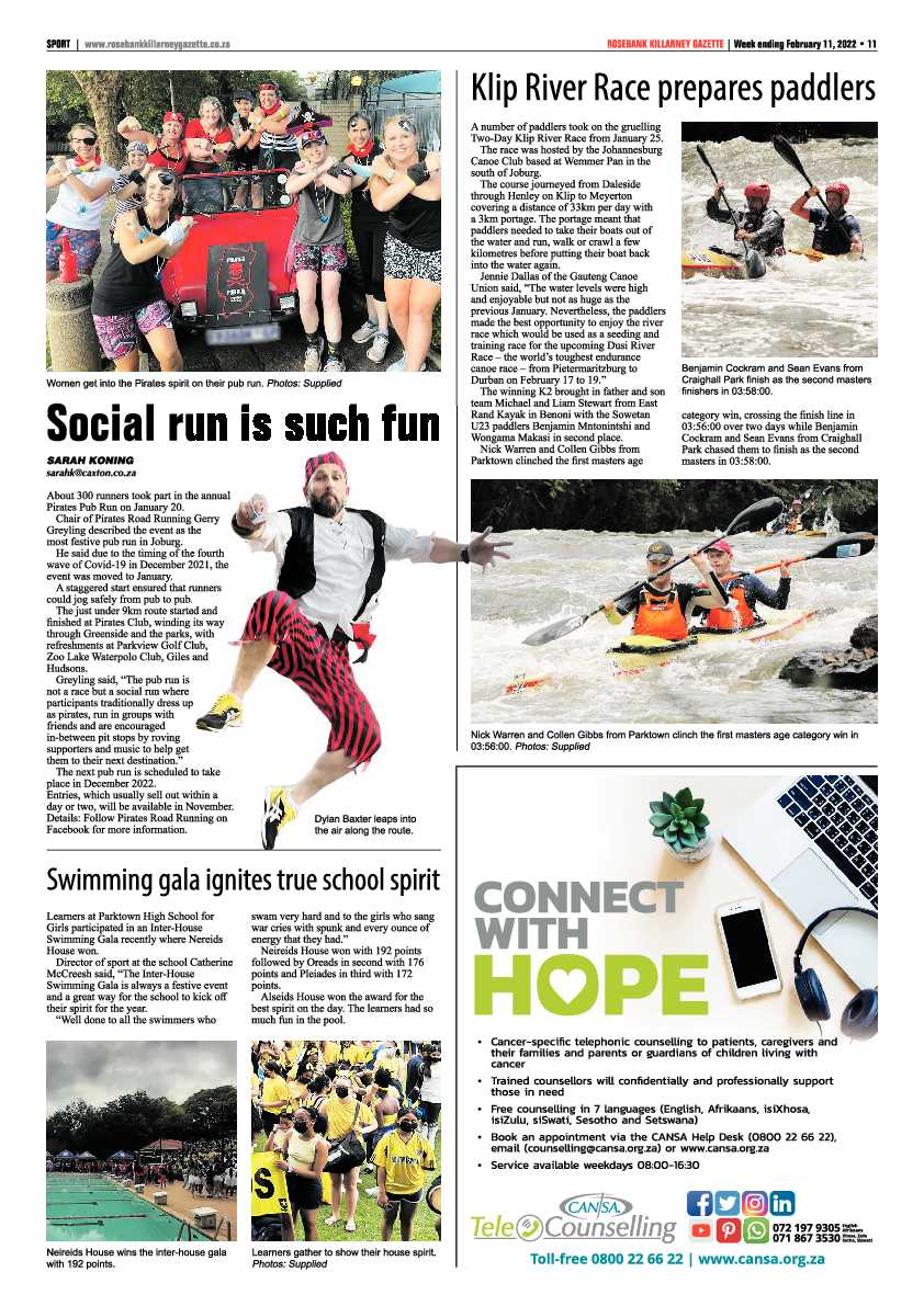Rosebank Killarney Gazette 11 February 2022 page 11