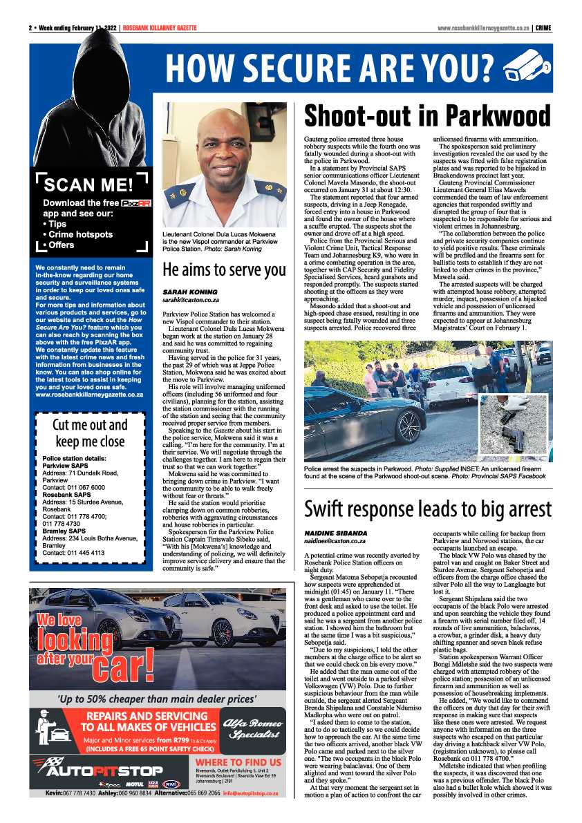 Rosebank Killarney Gazette 11 February 2022 page 2