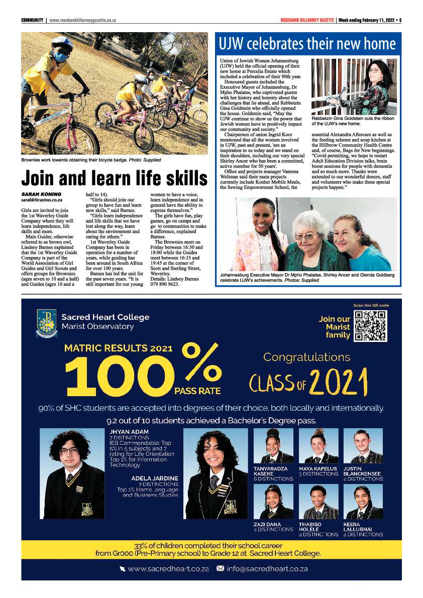 Rosebank Killarney Gazette 11 February 2022 page 5