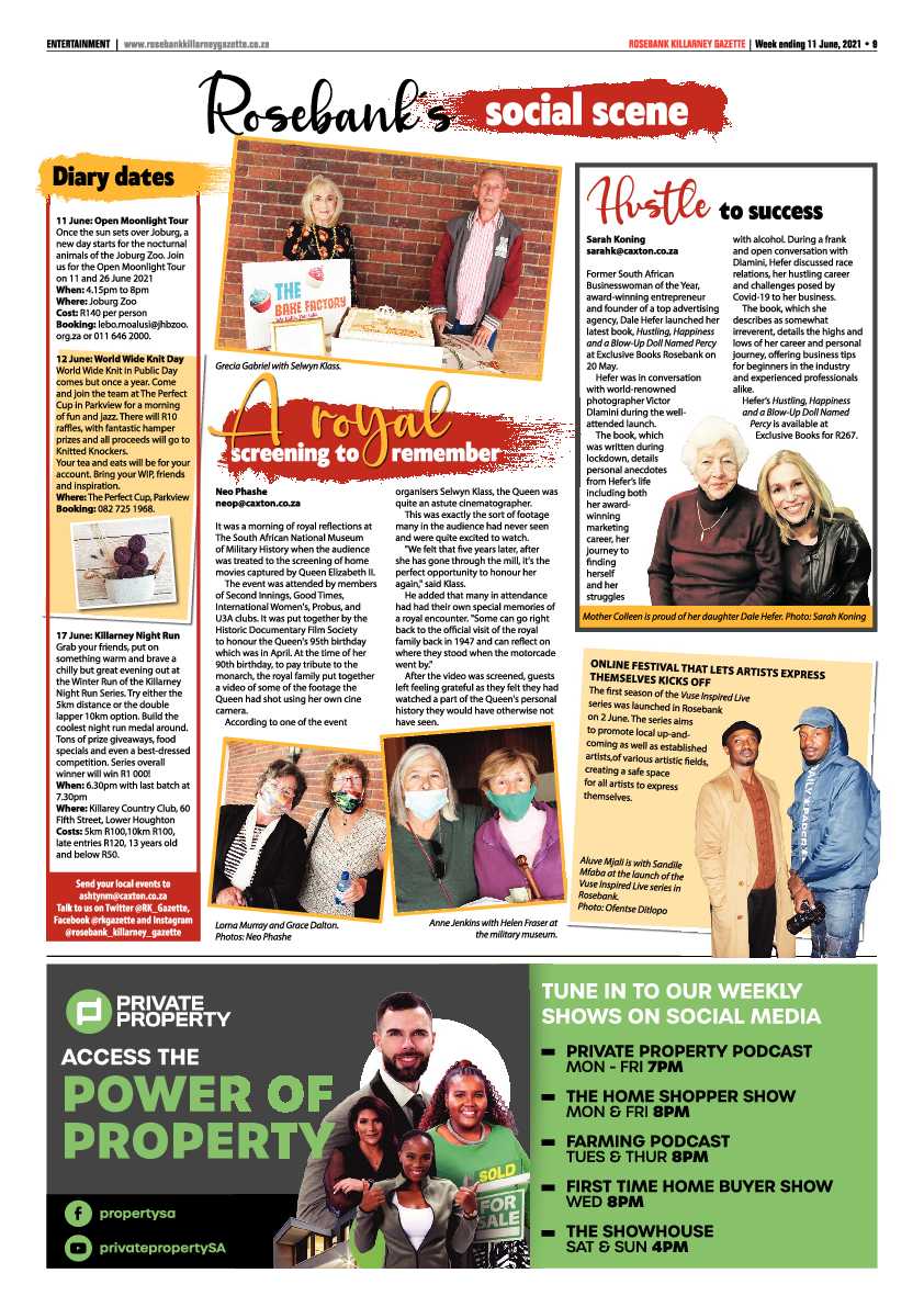 Rosebank Killarney Gazette 11 June 2021 page 9