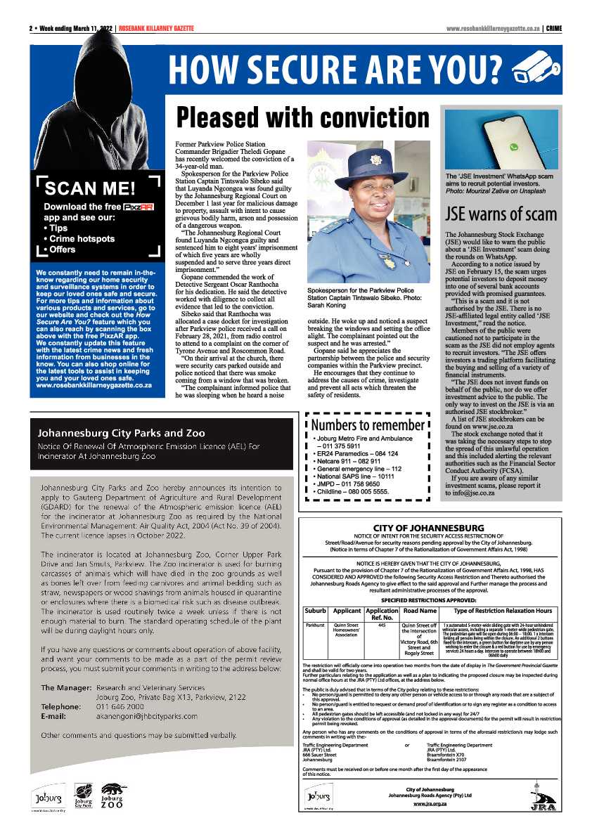 Rosebank Killarney Gazette 11 March 2022 page 2
