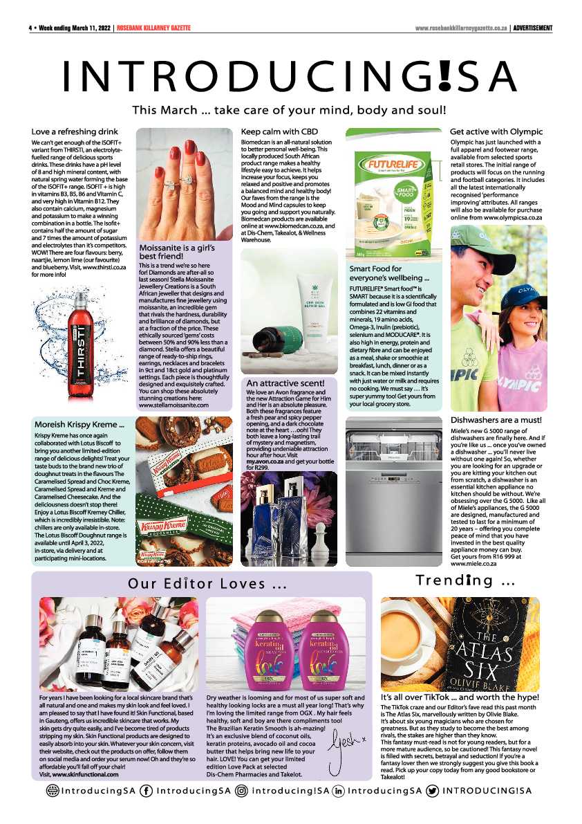 Rosebank Killarney Gazette 11 March 2022 page 4