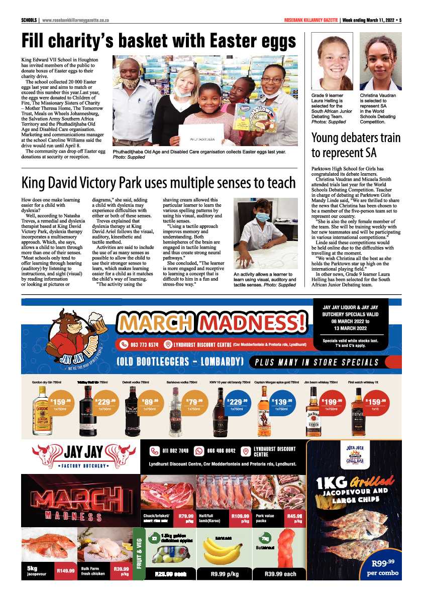 Rosebank Killarney Gazette 11 March 2022 page 5