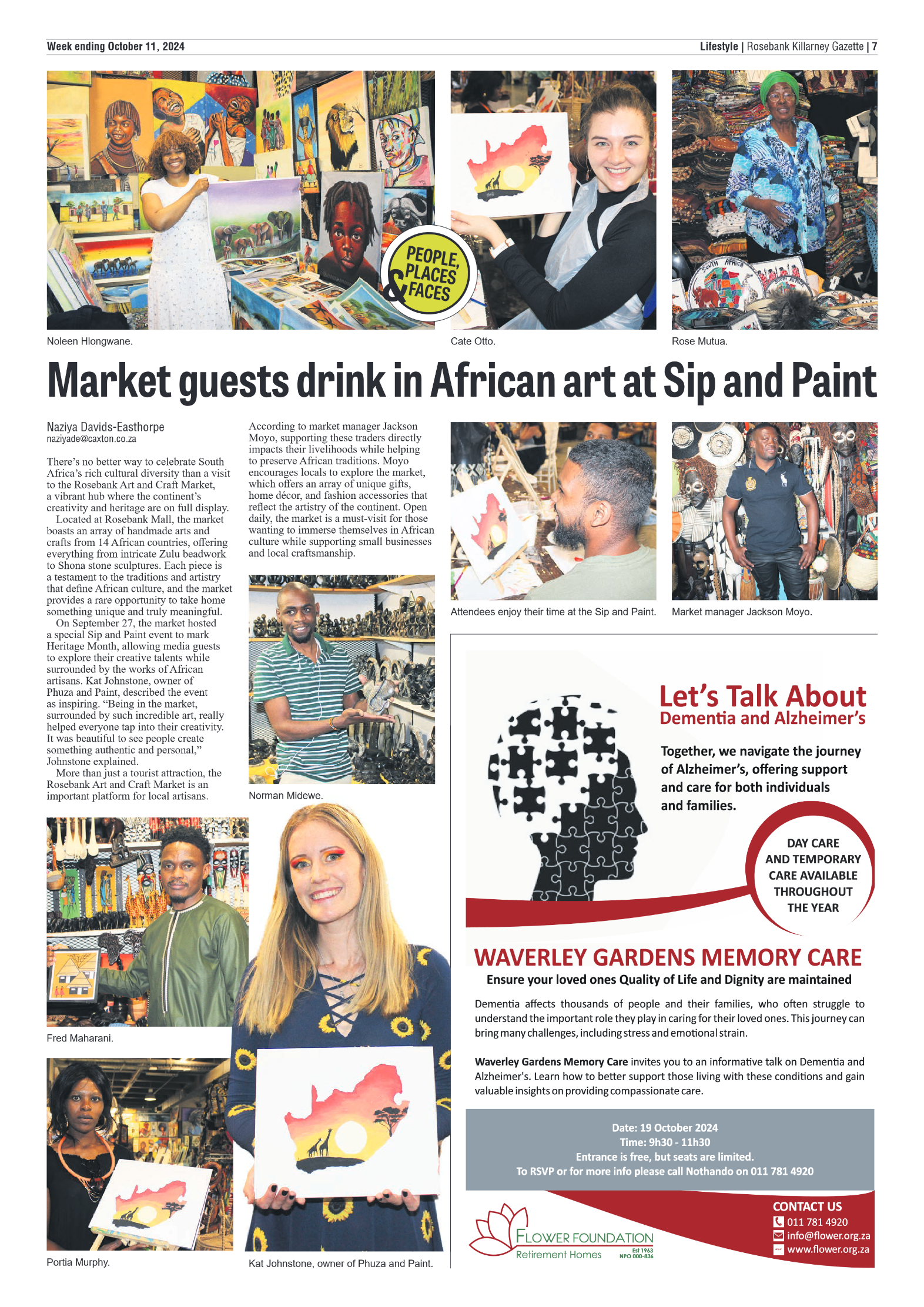 Rosebank Killarney Gazette 11 October 2024 page 7